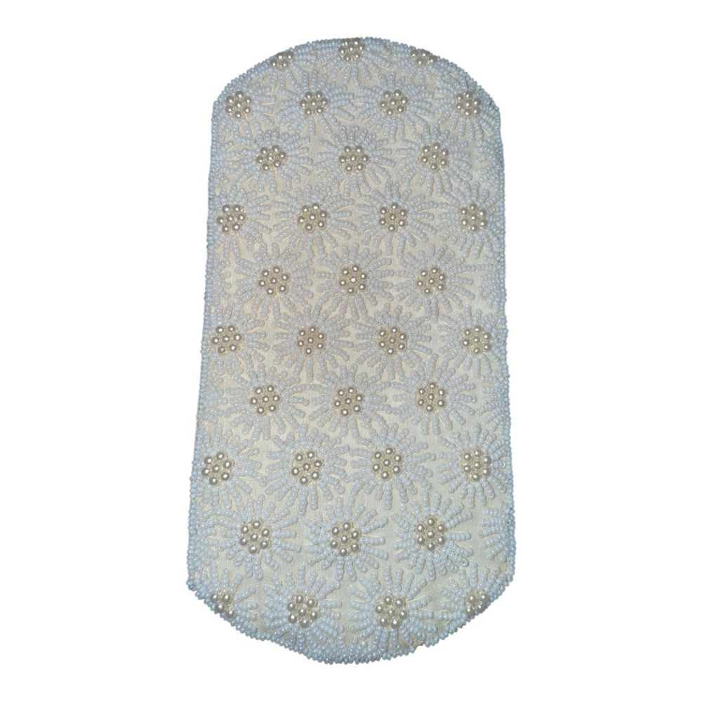 Schildkraut Vintage Beaded Eyeglass Case Japan Bridal Accessory Grandmillennial